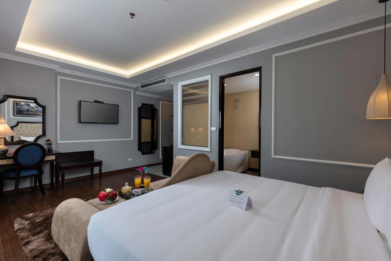 Babylon Premium Hotel&Spa Hanoj Exteriér fotografie
